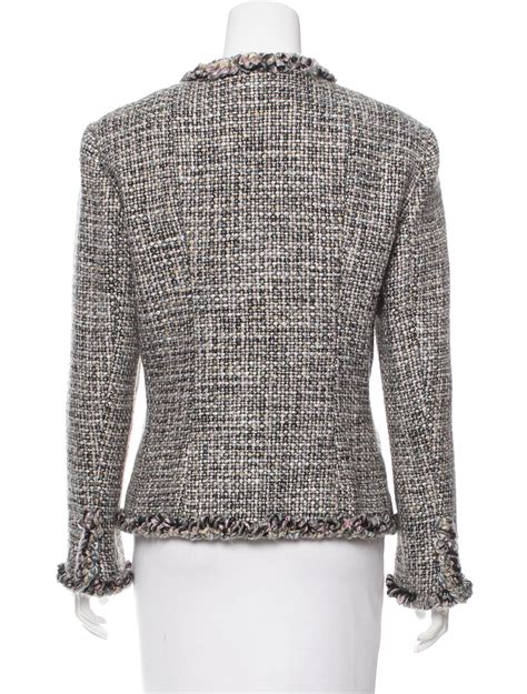 chanel boucle pants|boxy boucle tweed jacket.